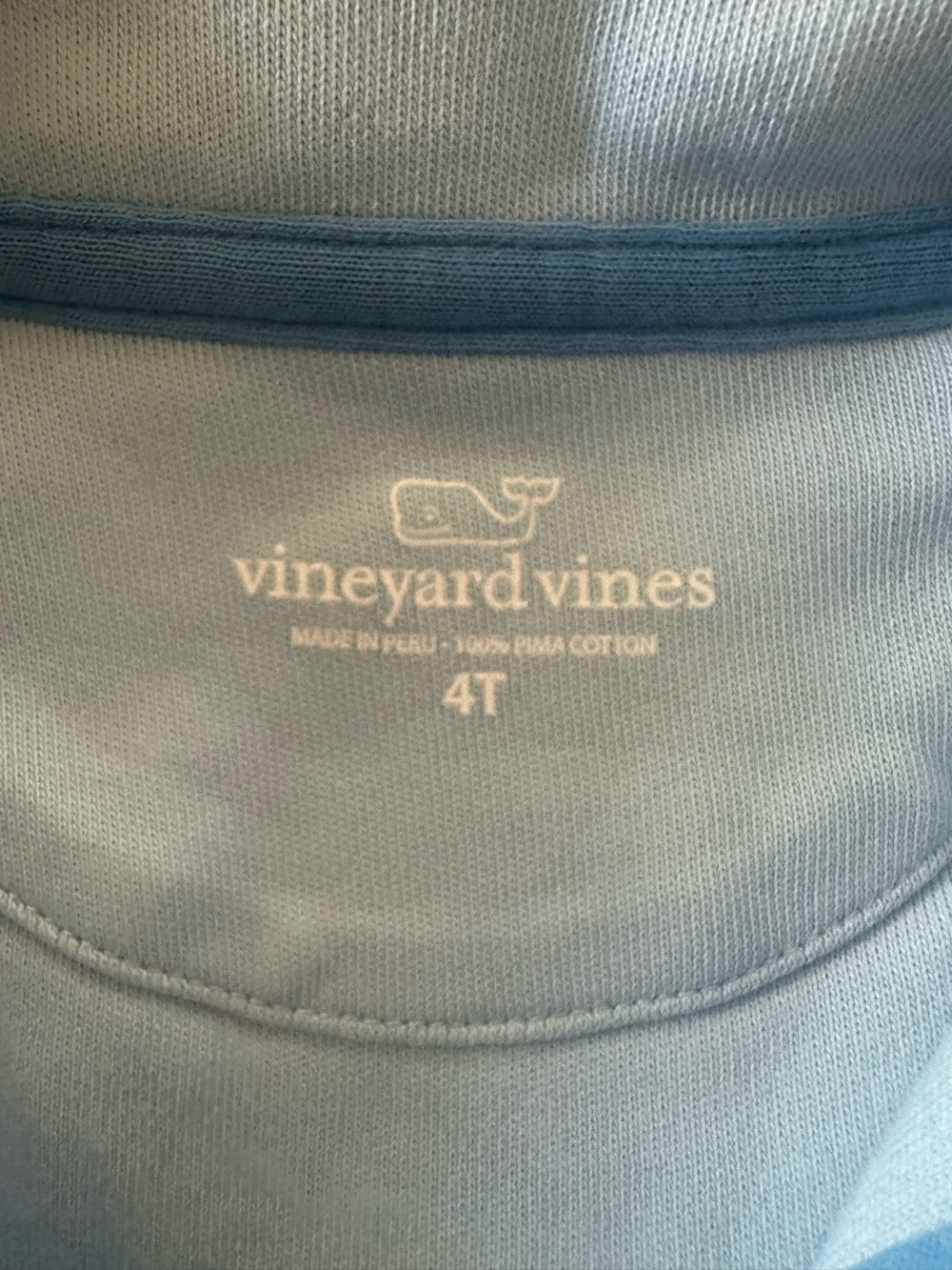 Vineyard Vines & Tommy Bahama Boys 4T Bundle Quarter Zip + Surfboard Tee - Picture 6 of 9